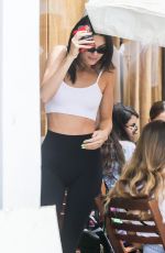 KENDALL JENNER at a Cafe in Beverly Hills 04/11/2019