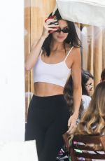 KENDALL JENNER at a Cafe in Beverly Hills 04/11/2019
