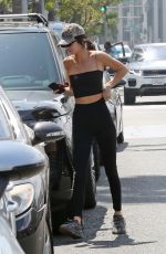 KENDALL JENNER at Cheesecake Factory in Beverly Hills 04/19/2019