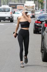 KENDALL JENNER at Cheesecake Factory in Beverly Hills 04/19/2019