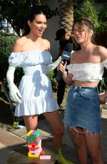 KENDALL JENNER at Interview with Erin Lim for E! News in Indio 04/14/2019