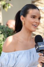 KENDALL JENNER at Interview with Erin Lim for E! News in Indio 04/14/2019