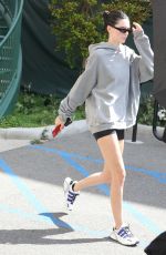 KENDALL JENNER in Shorts Heading to a Gym in Hollywood 04/06/2019