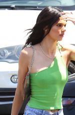 KENDALL JENNER Leaves a Studio in Los Angeles 04/25/2019