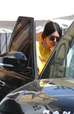 KENDALL JENNER Leaves Kate Somerville Spa in West Hollywood 04/02/2019