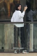 KENDALL JENNER on the Balcony of Her Hotel in Sydney 04/04/2019