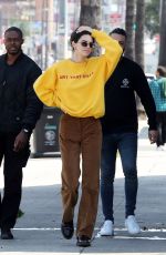 KENDALL JENNER Out in Los Angeles 04/02/2019