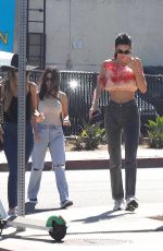 KENDALL JENNER Out in Santa Monica 04/18/2019