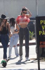KENDALL JENNER Out in Santa Monica 04/18/2019