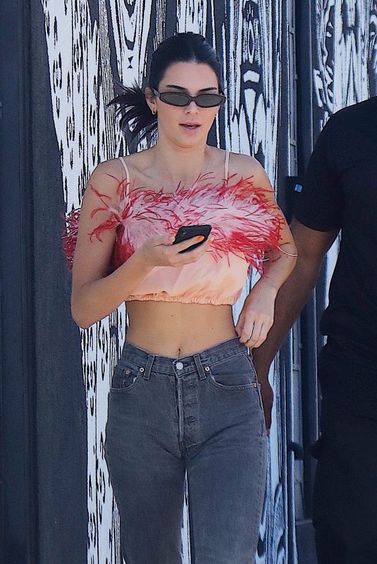 KENDALL JENNER Out in Santa Monica 04/18/2019