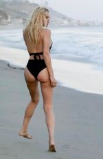 KENNEDY SUMMERS in Swimsuit at a Beach in Malibu 04/23/2019