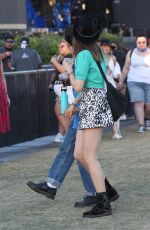 KERRIS DORSEY and Dylan Minnette at Coachella 04/13/2019