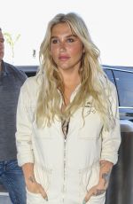 KESHA SEBERT Arrives at LAX Airport in Los Angeles 04/25/2019