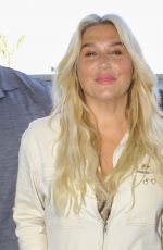 KESHA SEBERT Arrives at LAX Airport in Los Angeles 04/25/2019