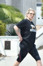 KESHA SEBERT Out Hiking in Santa Monica 04/07/2019