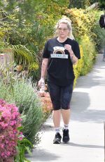 KESHA SEBERT Out Hiking in Santa Monica 04/07/2019