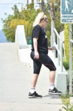 KESHA SEBERT Out Hiking in Santa Monica 04/07/2019