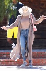 KHLOE KARDASHIAN at a Church Service in Calabasas 03/31/2019
