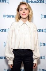 KIERNAN SHIPKA and MICHELLE GOMEZ at SiriusXM Studios in New York 04/02/2019