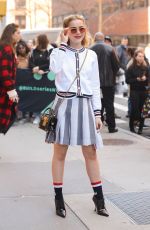 KIERNAN SHIPKA Arrives at AOL Build in New York 04/03/2019