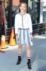 KIERNAN SHIPKA Arrives at AOL Build in New York 04/03/2019