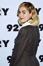KIERNAN SHIPKA at Chilling Adventures of Sabrina Cast at 92Y in New York 04/04/2019