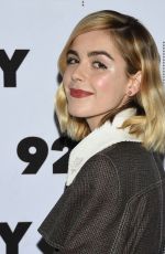 KIERNAN SHIPKA at Chilling Adventures of Sabrina Cast at 92Y in New York 04/04/2019