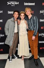 KIERNAN SHIPKA at Chilling Adventures of Sabrina: Part 2 Screening in New York 04/03/2019
