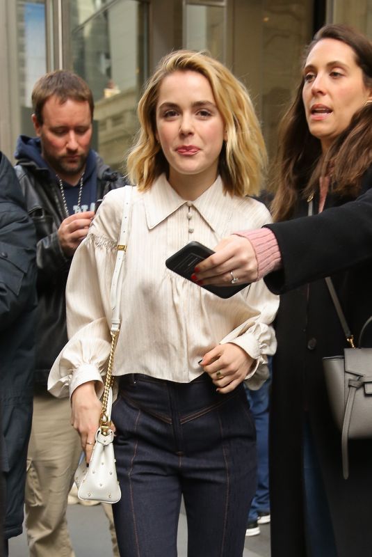 KIERNAN SHIPKA Out in New York 04/02/2019