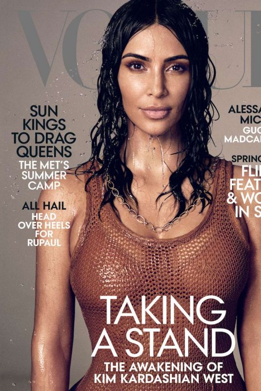 KIM KARDASHIAN for Vogue Magazine, May 2019