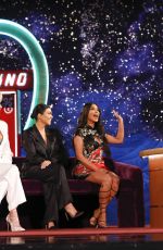 KIM, KOURTNEY and KHLOE KARDASHIAN at Jimmy Kimmel Live in Las Vegas 04/01/2019