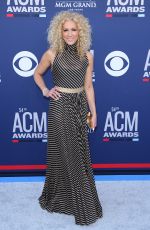 KIMBERLY SCHALPMAN at 2019 Academy of Country Music Awards in Las Vegas 04/07/2019