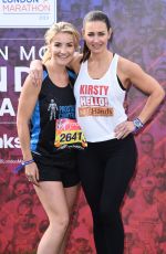 KIRSTY GALLACHER and HELEN SKELTON at 39th London Marathon 04/28/2019