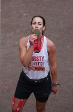 KIRSTY GALLACHER and HELEN SKELTON at 39th London Marathon 04/28/2019