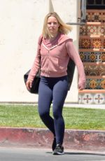 KRISTEN BELL Leaves a Gym in Los Angeles 04/23/2019