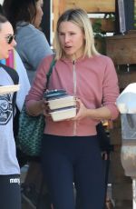 KRISTEN BELL Leaves a Lunch in Los Angeles 04/26/2019