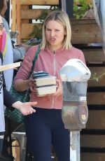 KRISTEN BELL Leaves a Lunch in Los Angeles 04/26/2019