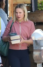 KRISTEN BELL Leaves a Lunch in Los Angeles 04/26/2019