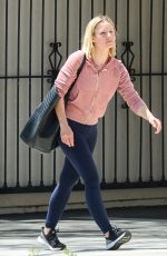 KRISTEN BELL Out and About in Los Angeles 04/23/2019