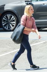 KRISTEN BELL Out and About in Los Angeles 04/23/2019