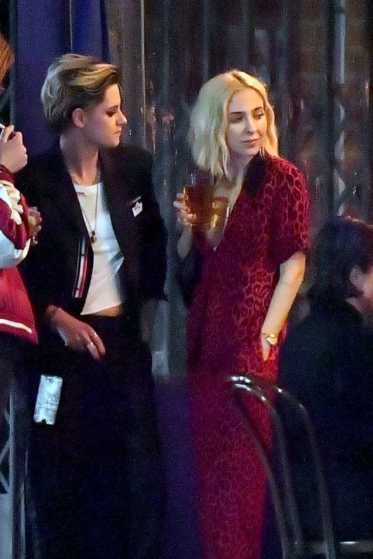 KRISTEN STEWART and SARA DINKIN Night Out in Los Angeles 04/24/2019