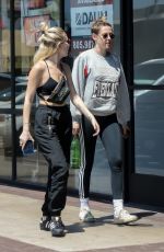 KRISTEN STEWART and SARA DINKIN Out in Los Angeles 04/22/2019