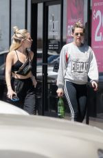 KRISTEN STEWART and SARA DINKIN Out in Los Angeles 04/22/2019