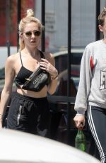 KRISTEN STEWART and SARA DINKIN Out in Los Angeles 04/22/2019