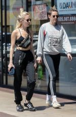 KRISTEN STEWART and SARA DINKIN Out in Los Angeles 04/22/2019