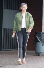 KRISTEN STEWART Heading to a Nail Salon in Hollywood 04/29/2019