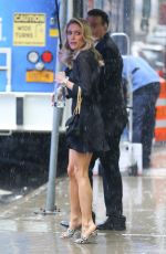 KRISTIN CAVALLARI Leaves Good Morning America in New York 04/15/2019