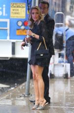 KRISTIN CAVALLARI Leaves Good Morning America in New York 04/15/2019