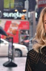 KRISTIN CAVALLARI on the Set of Eextra at Levi
