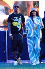 KYLIE JENNER and Travis Scott Arrives at Coachella in Indio 04/13/2019